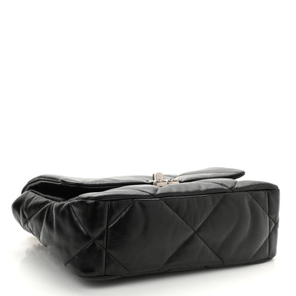 Chanel Lambskin Quilted Medium Chanel 19 Flap Black 4 of 11