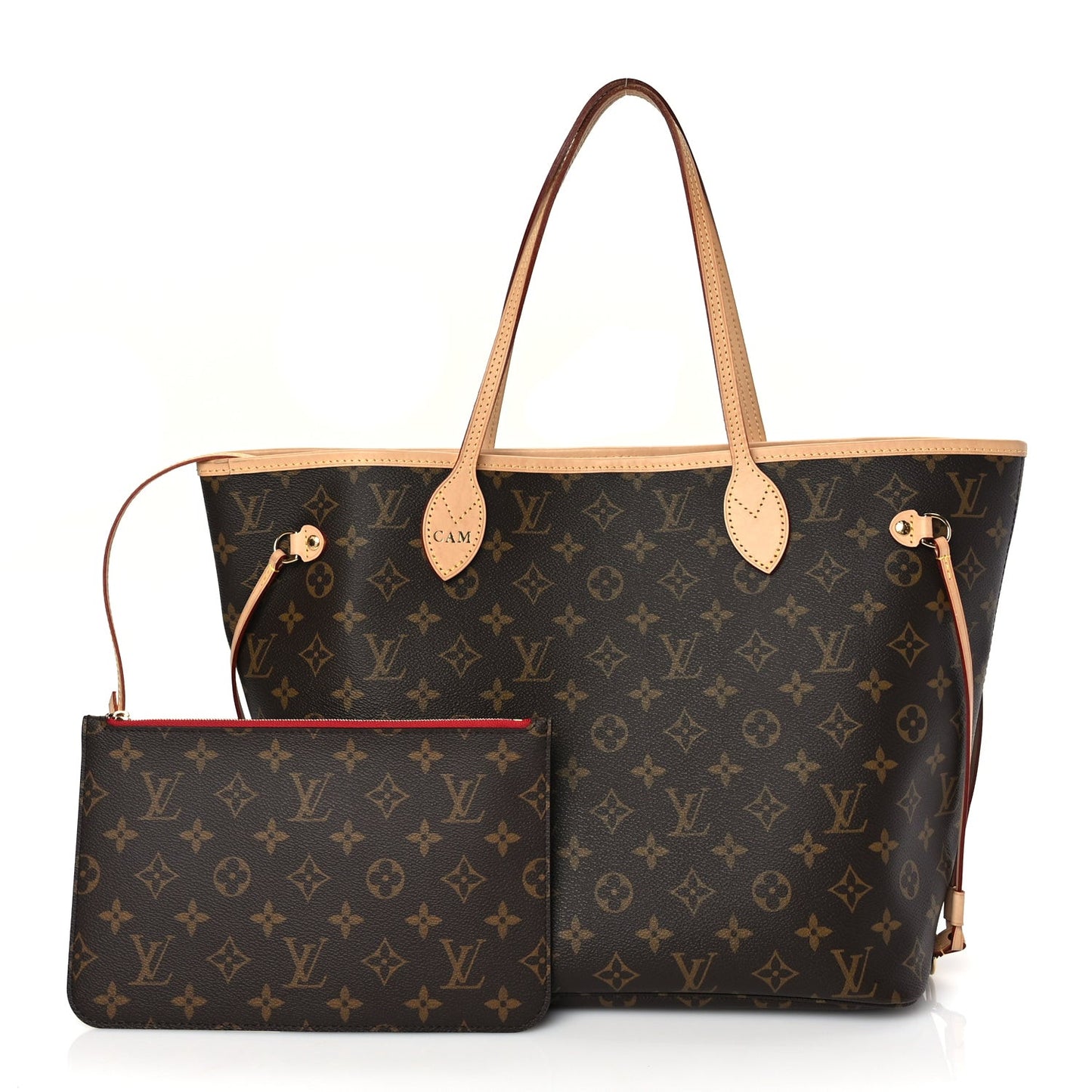 Monogram Neo Neverfull MM Cherry