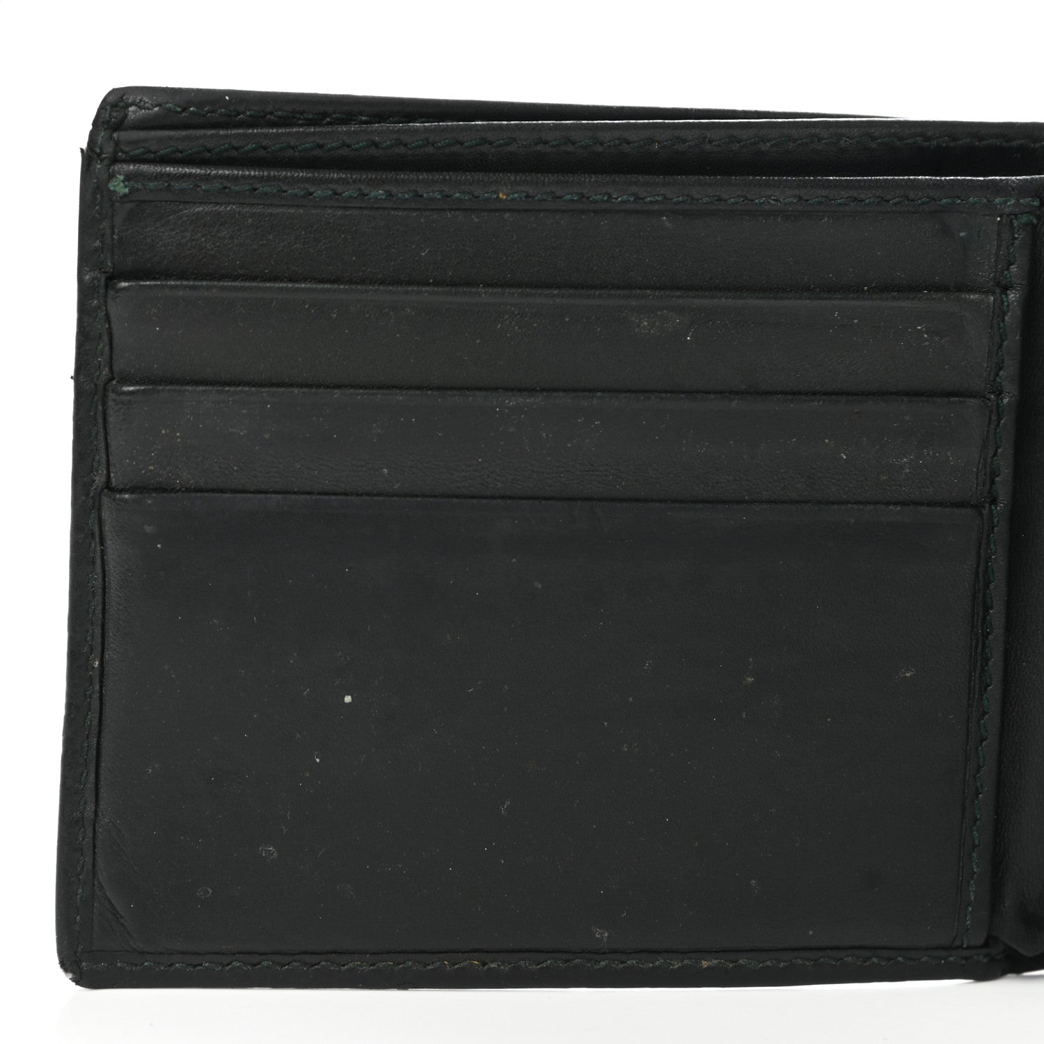 Gucci Guccissima Bi-Fold Wallet Black 7 of 14