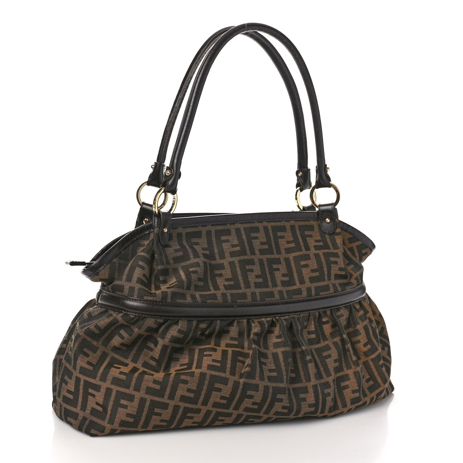 Fendi Zucca Large Chef Tote Tobacco 3 of 12