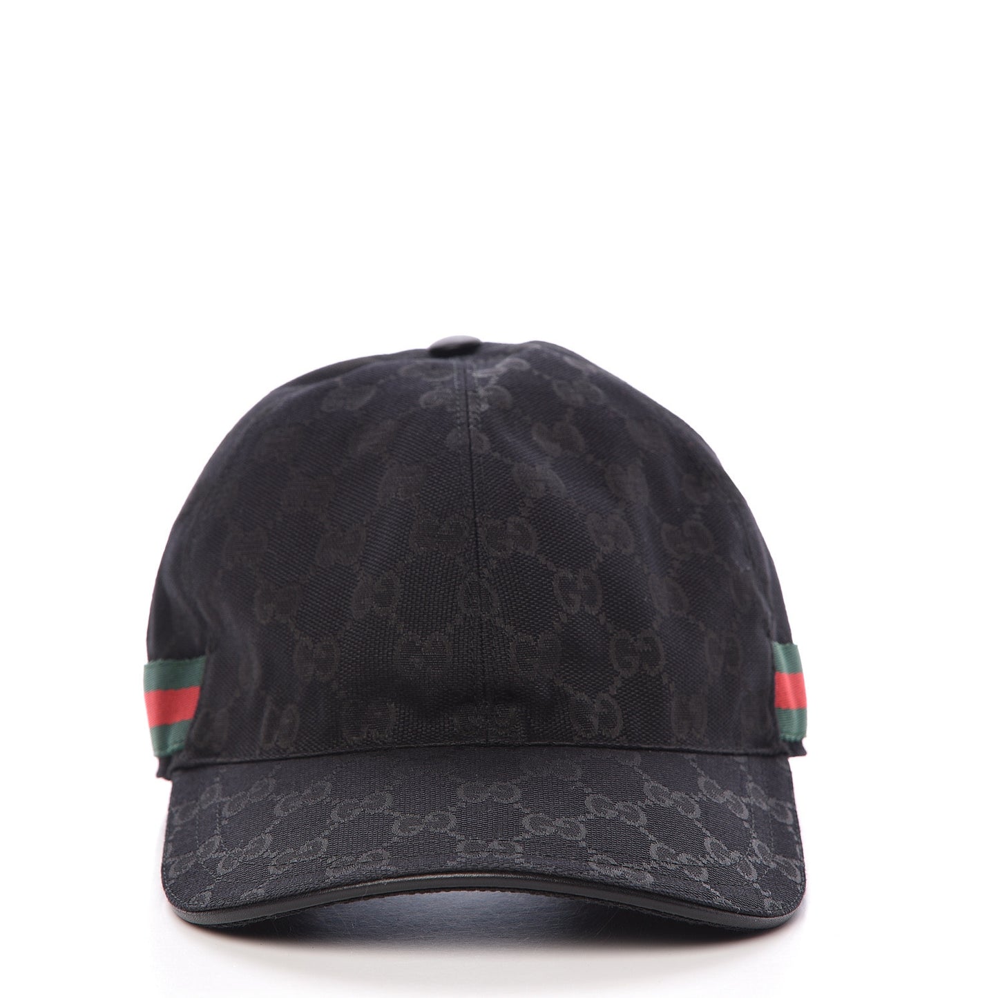 Monogram Web Baseball Hat XL Black
