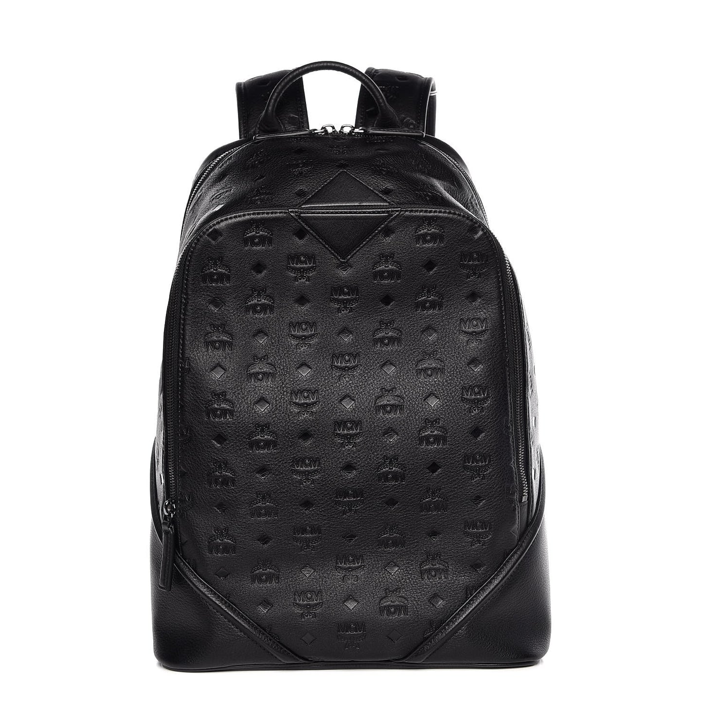 Calfskin Ottomar Monogram Duke Backpack Black
