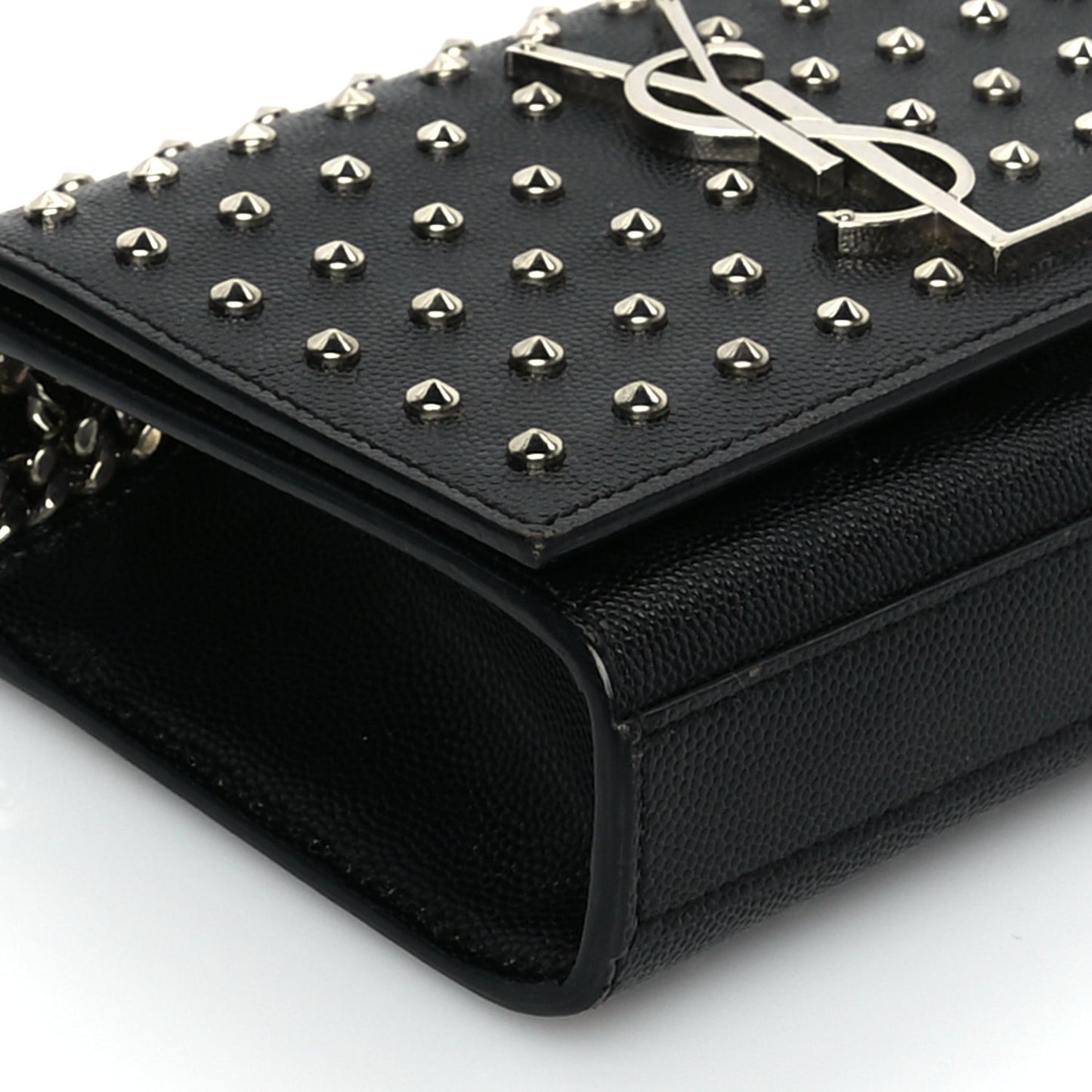 Grain De Poudre Studded Small Classic Monogram Kate Satchel
