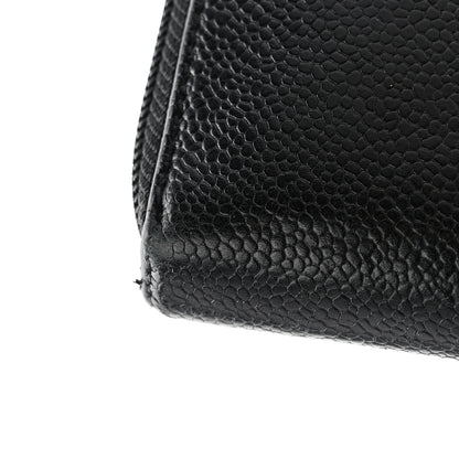 Chanel Caviar Large Timeless CC Zip Around Wallet Black 10 of 10
