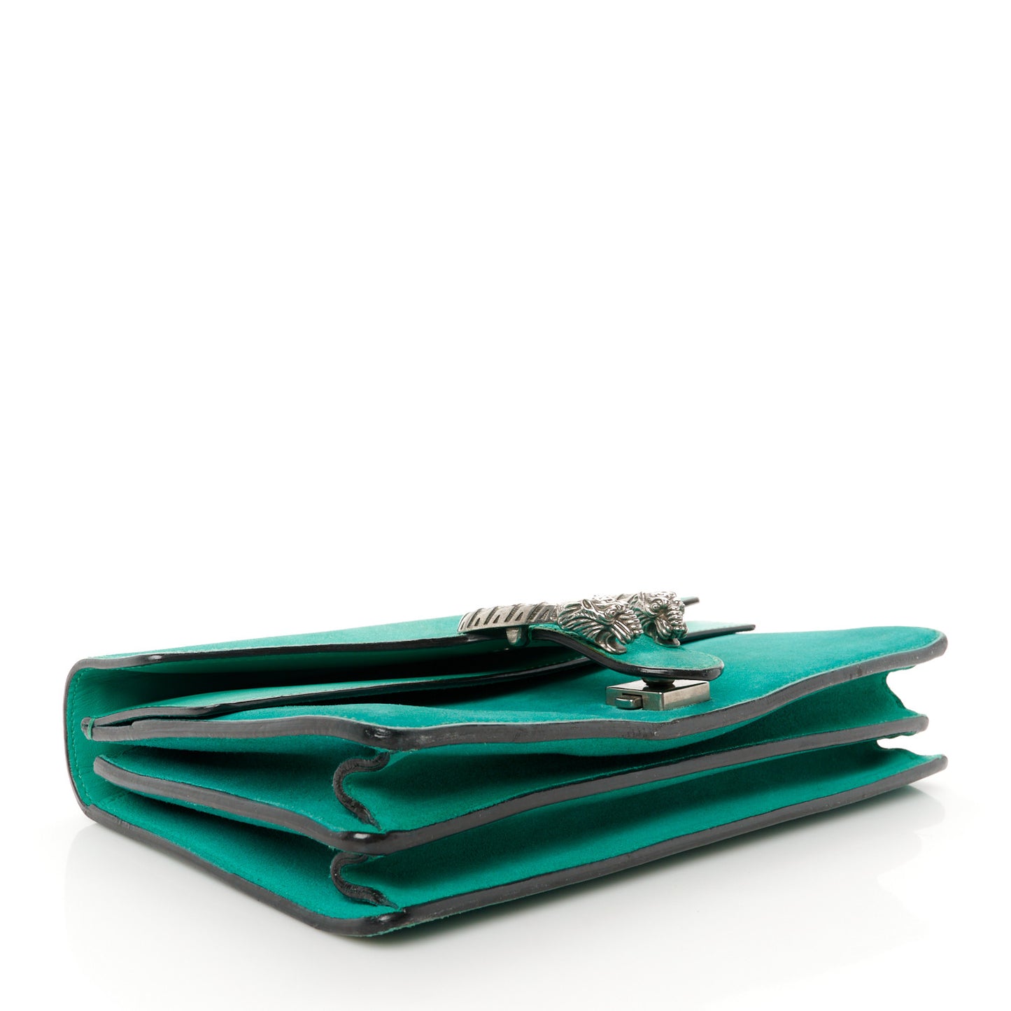 Suede Small Dionysus Shoulder Bag Green