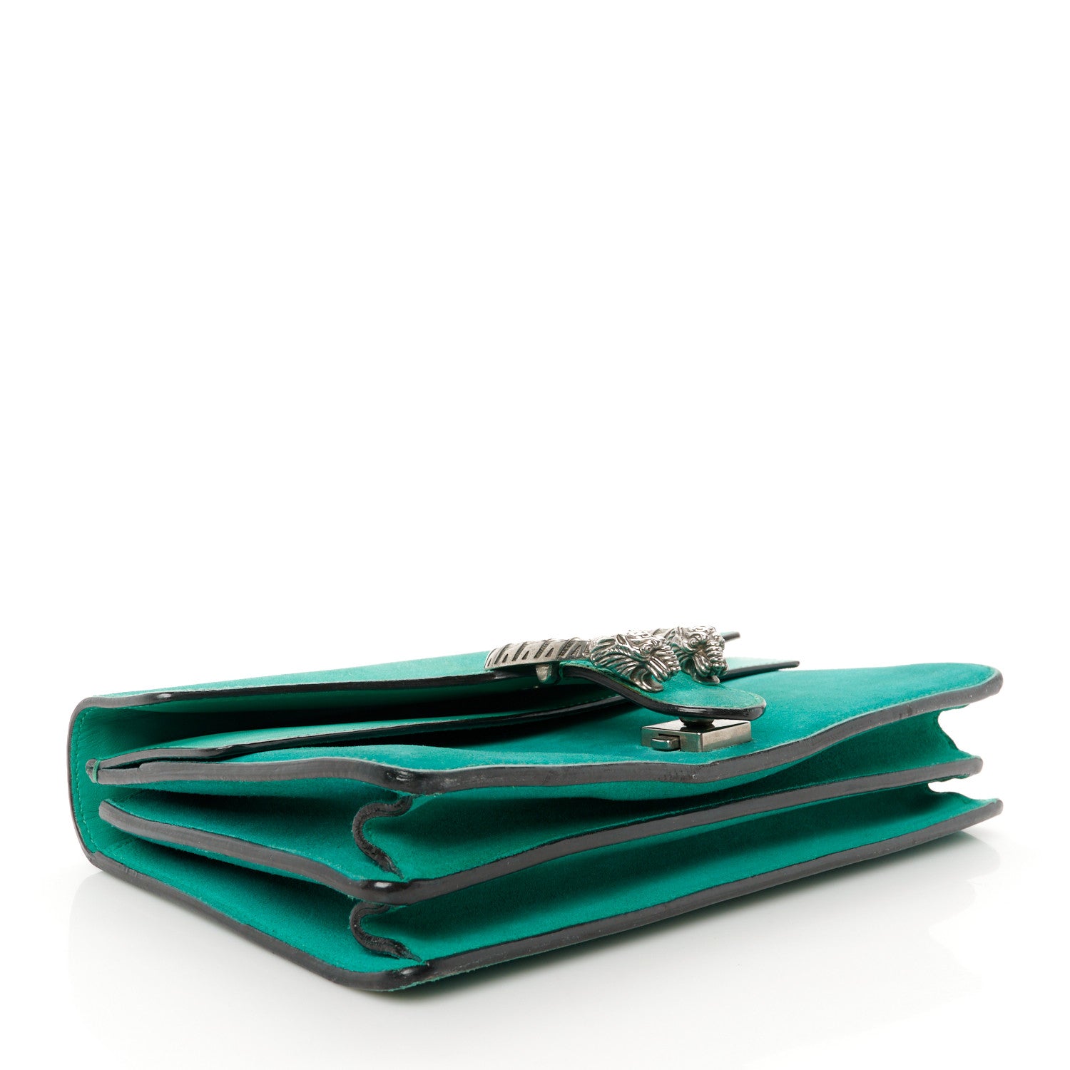 Gucci Suede Small Dionysus Shoulder Bag Green 4 of 10