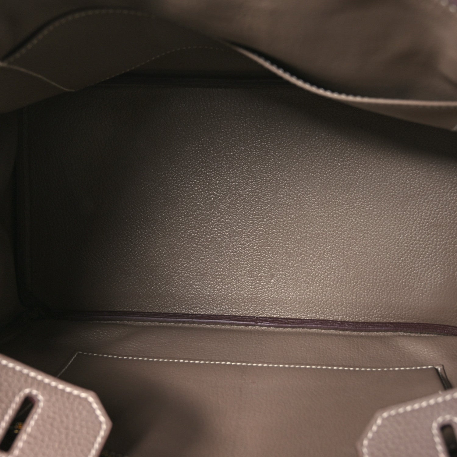 Hermes Togo Birkin 30 Etoupe 5 of 11