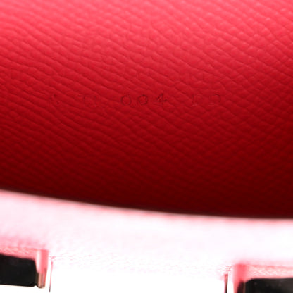 Hermes Epsom Constance Long Wallet Rose Azalee 7 of 9