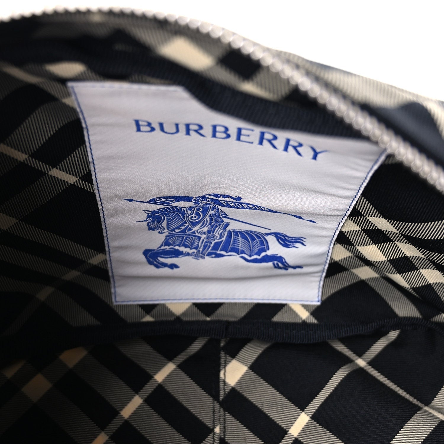 Burberry Canvas Check EKD-applique Crossbody Bag Black Calico 4 of 8