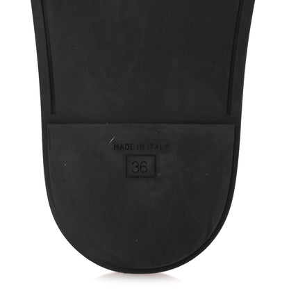 Fendi Vitello Studded Fun Fair Slide Sandals 36 Black Multicolor 7 of 8