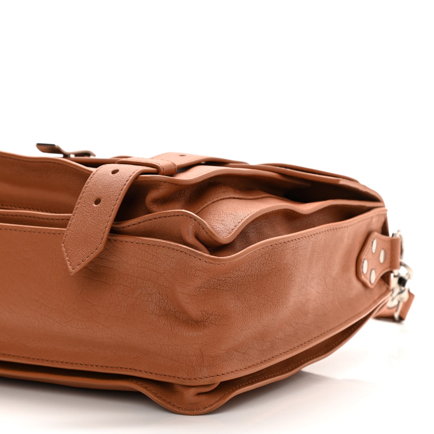 Lambskin Medium PS1 Satchel Saddle