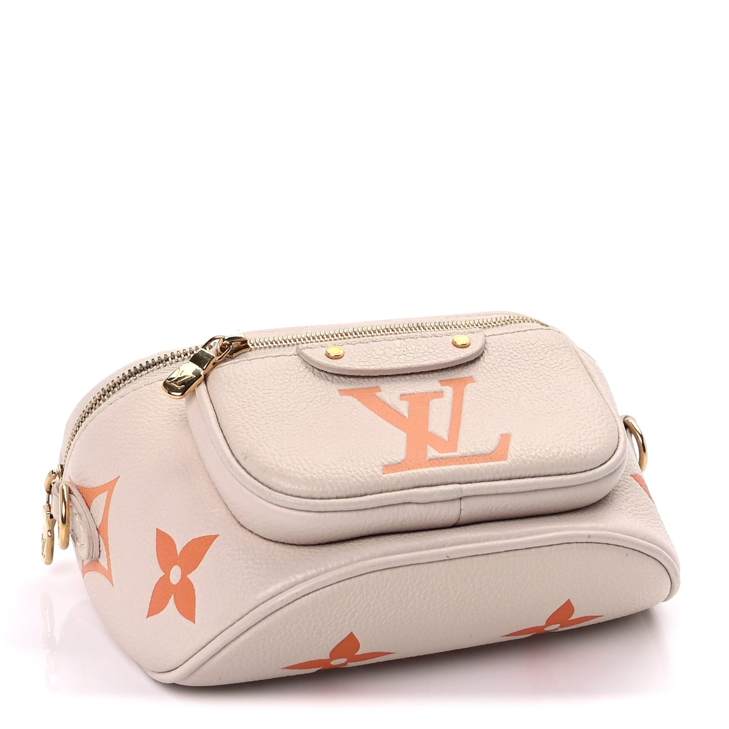 Empreinte Monogram Giant Mini By The Pool Bumbag  Cream Saffron