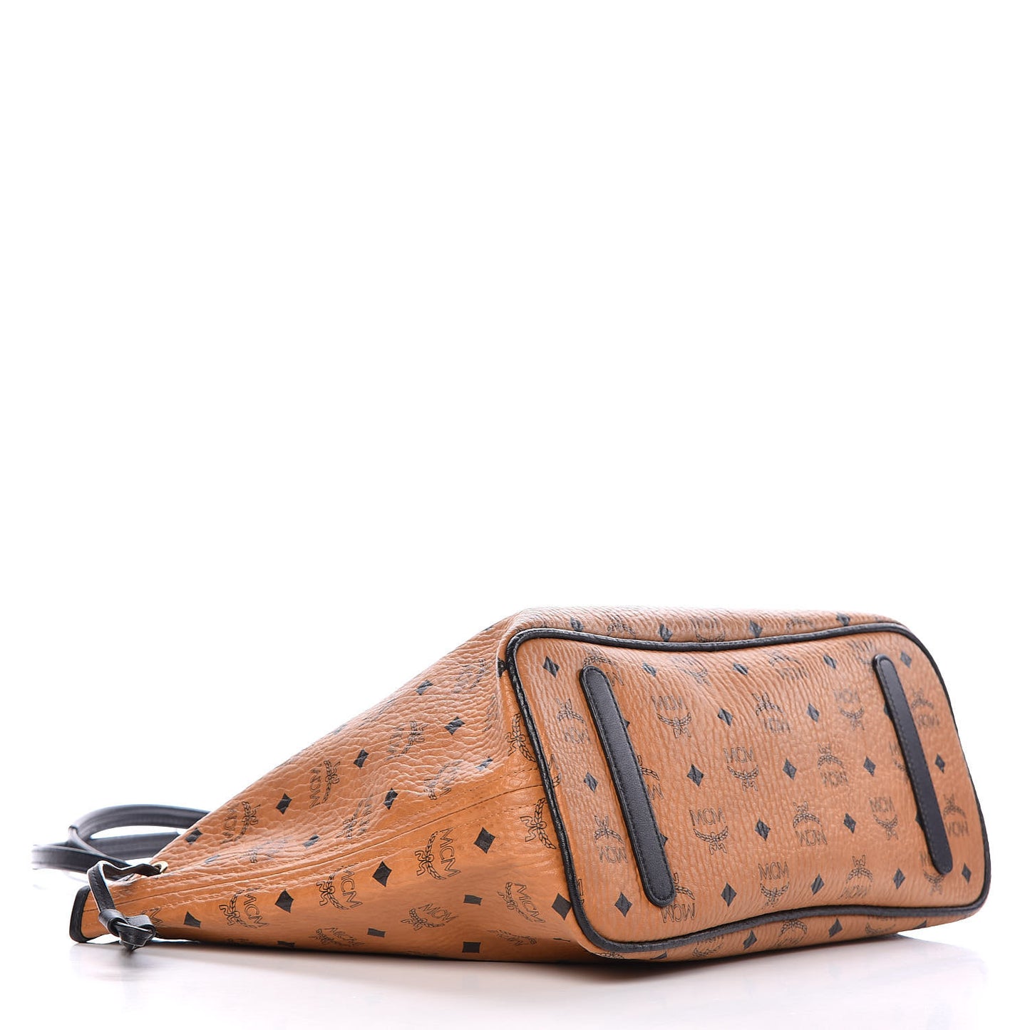 Visetos Medium Project Reversible Shopper Tote Cognac