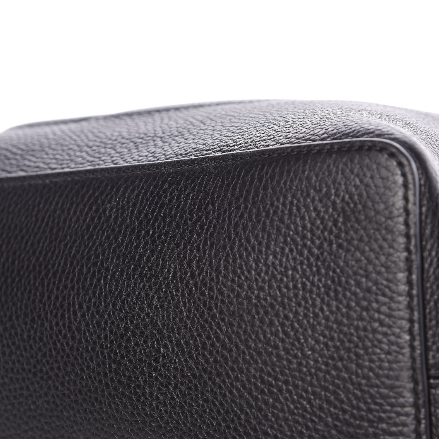 Gucci Pebbled Calfskin Large Soho Hobo Black 12 of 14