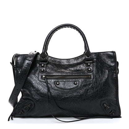 Balenciaga Agneau Arena Classic Hardware Medium Le City Black 1 of 10