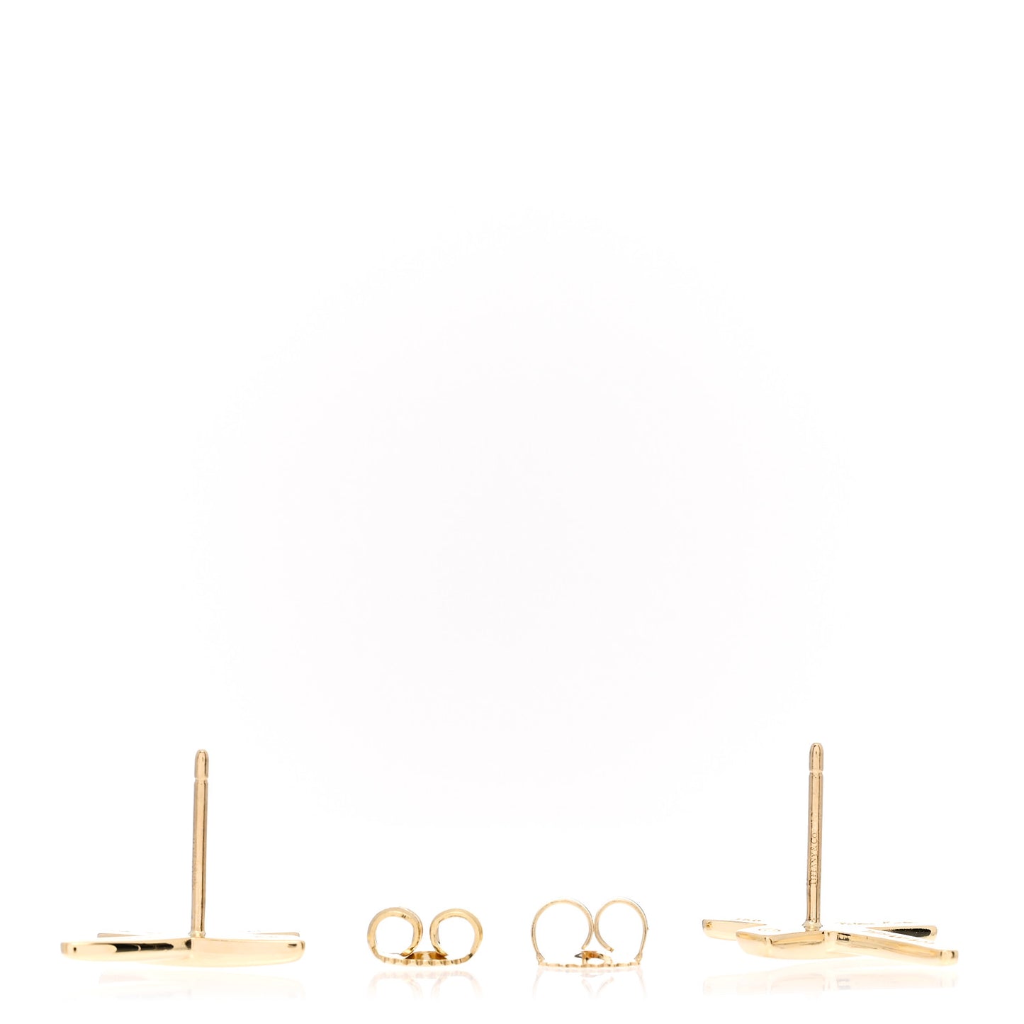 18K Yellow Gold Paloma's Graffiti X Earrings