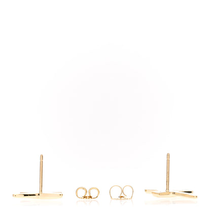 Tiffany 18K Yellow Gold Paloma's Graffiti X Earrings 3 of 4