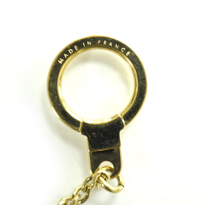 Louis Vuitton Metal Pochette Extender Key Ring Chain Gold 5 of 6