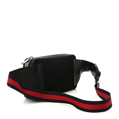 Gucci Soft GG Supreme Monogram Web Belt Bag  Black Grey 2 of 8