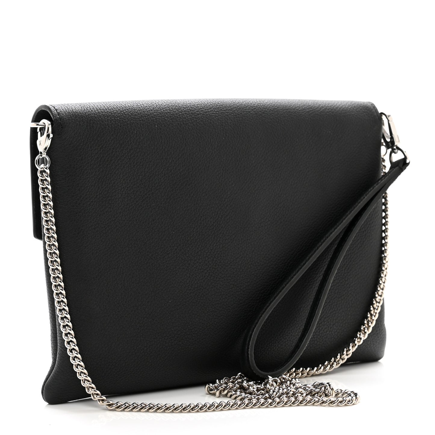 Soft Calfskin My Lockme Pochette Black