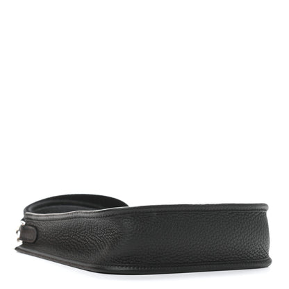 Hermes Taurillon Clemence Evelyne TPM Black 4 of 12