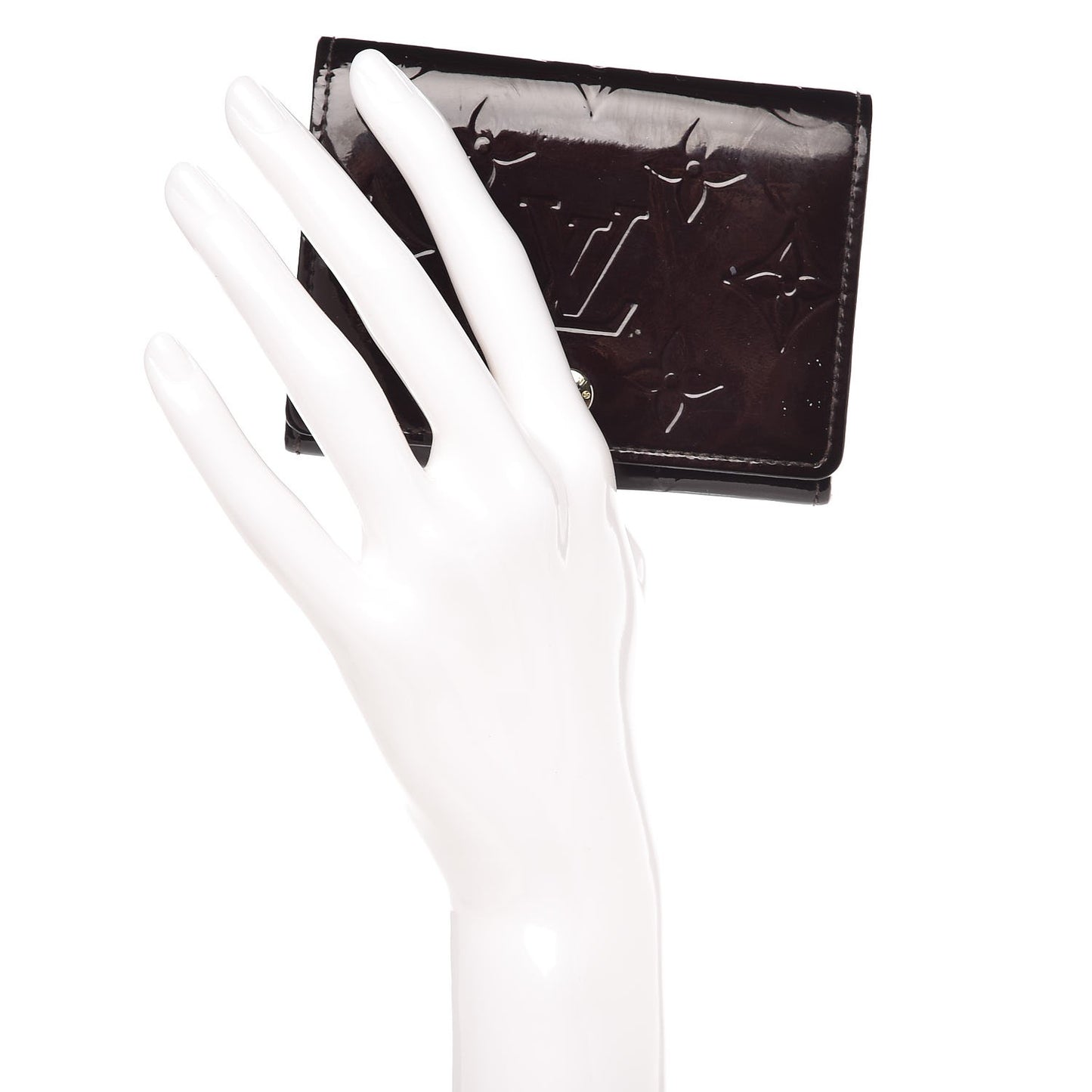 Vernis Business Card Holder Amarante