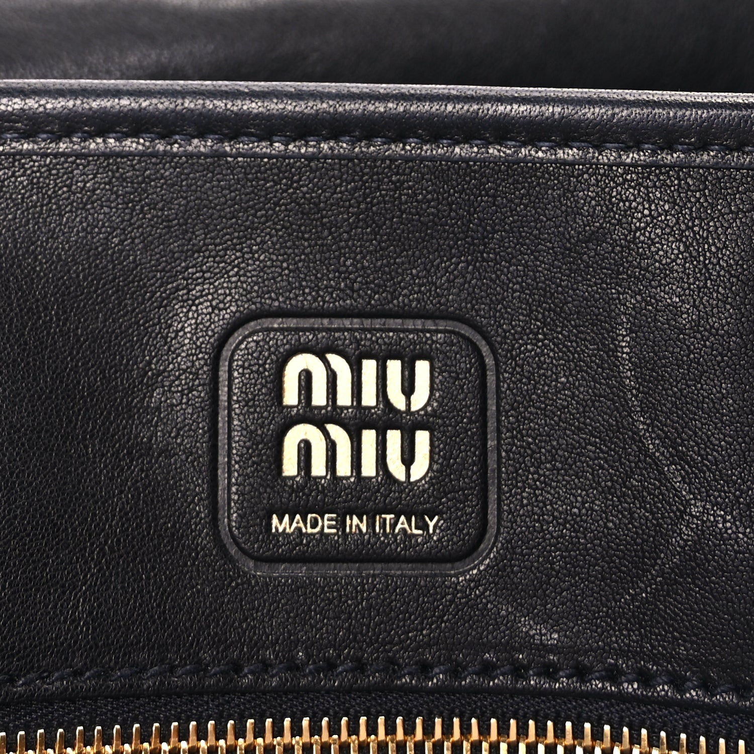 Miu Miu Nappa Medium Aventure Bag  Black 5 of 8