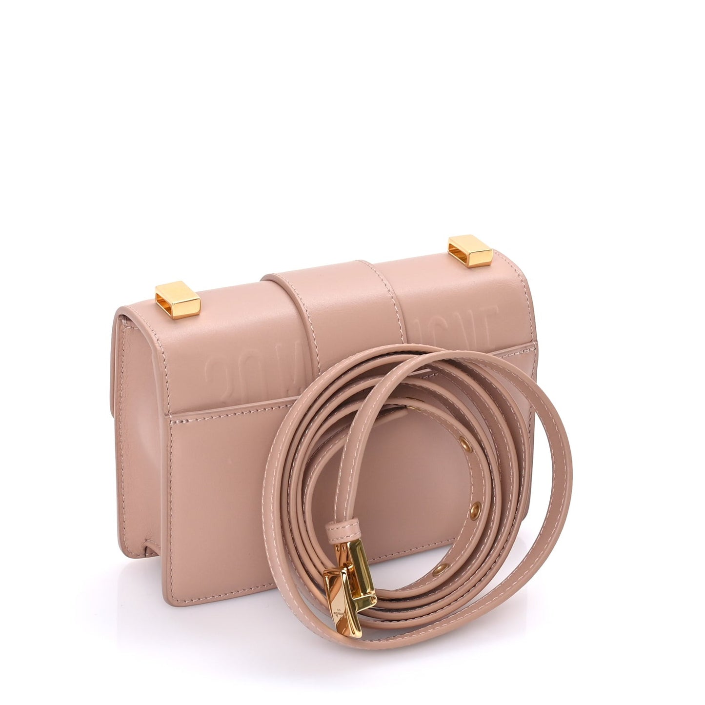 Box Calfskin Micro 30 Montaigne Flap Bag  Rose Des Vents