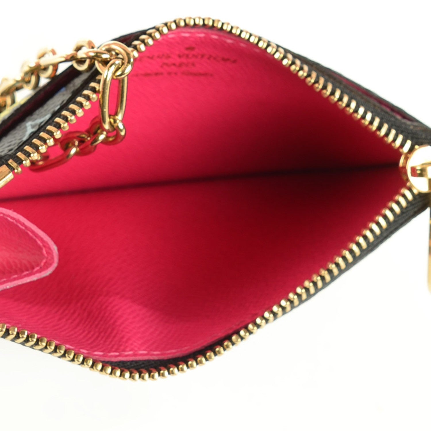 Louis Vuitton Monogram Multicolor Key Pouch Black Grenade 5 of 7