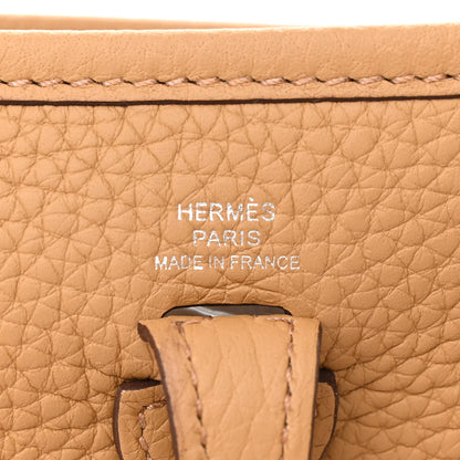 Hermes Taurillon Clemence Evelyne TPM Biscuit 6 of 11