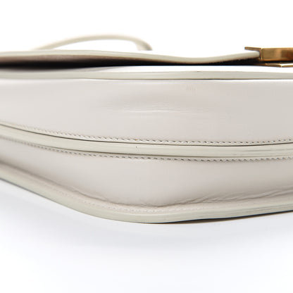 Saint Laurent Calfskin Betty Messenger White 8 of 13