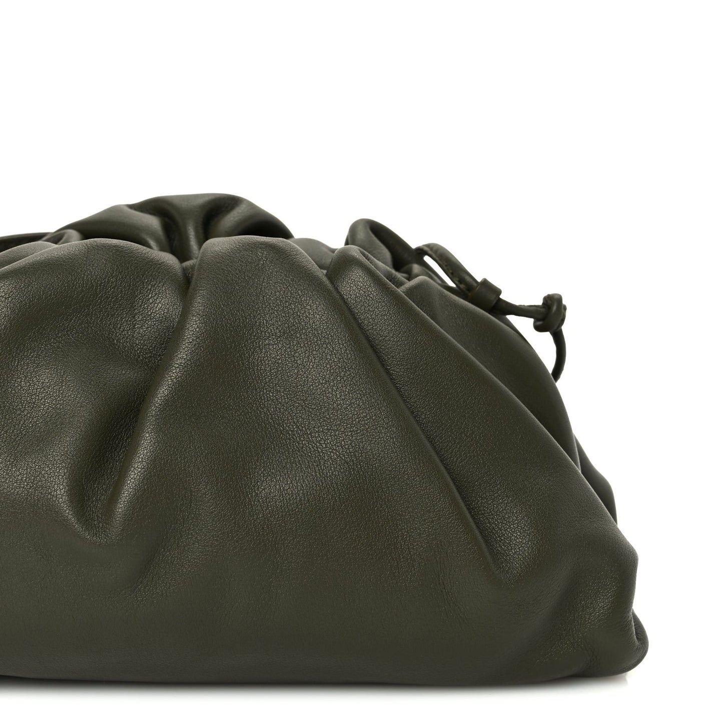 Butter Calfskin The Mini Pouch Kaki Fondente