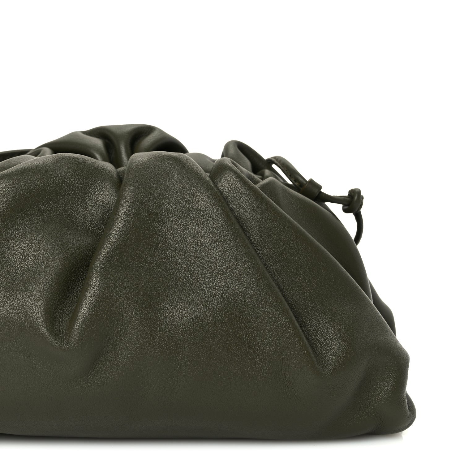 Bottega Veneta Butter Calfskin The Mini Pouch Kaki Fondente 6 of 8
