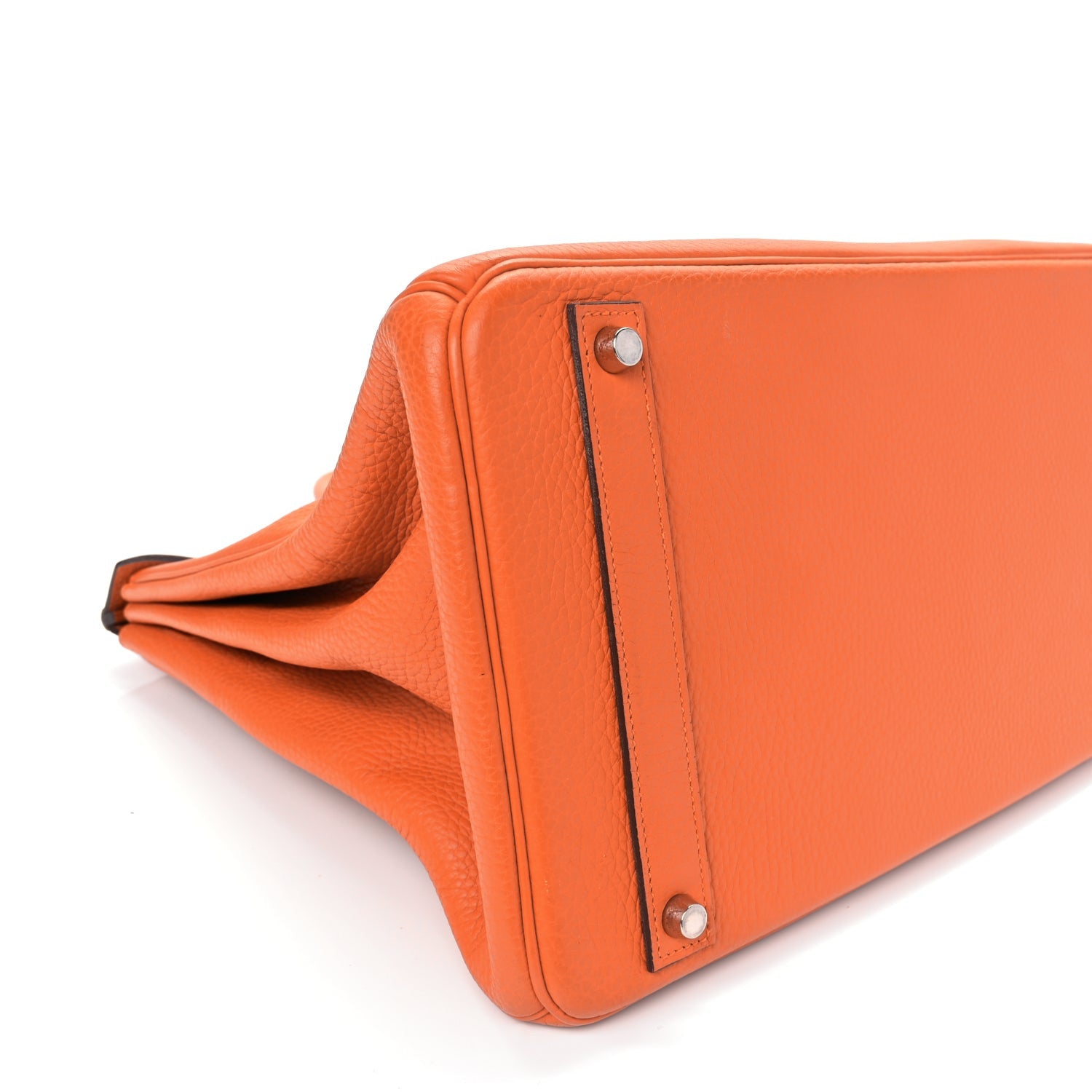Hermes Togo Birkin 40 Orange 7 of 9