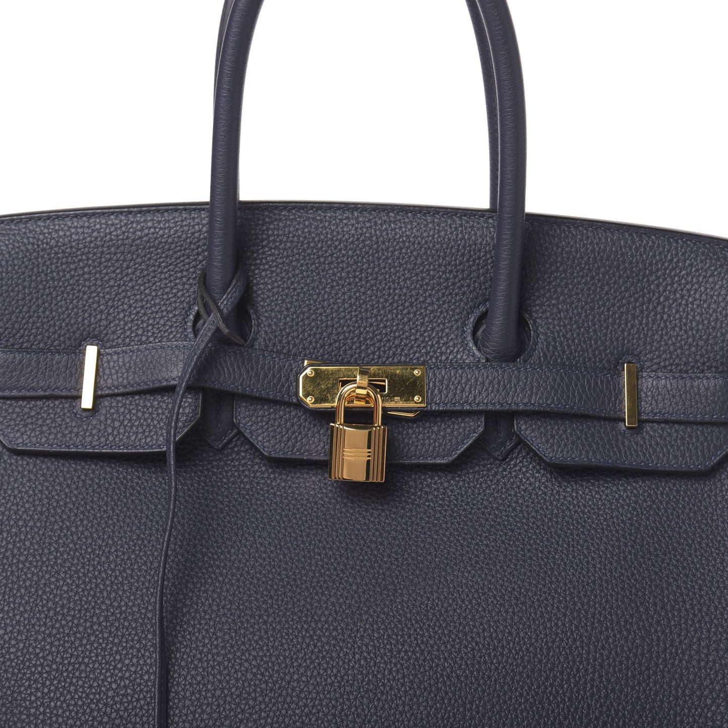 Togo Birkin 35 Bleu Nuit