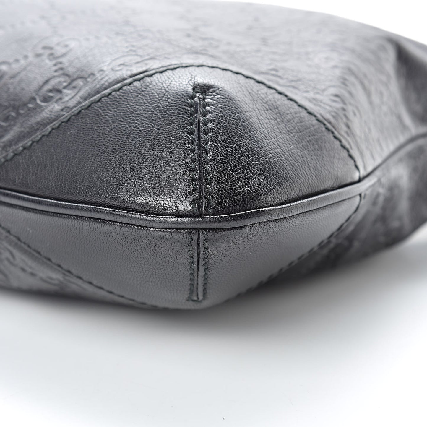 Guccissima Hobo Black