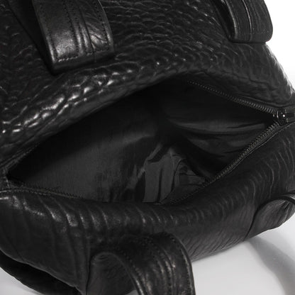 Alexander Wang Pebbled Lambskin Rocco Black Matte Black Hardware 9 of 9