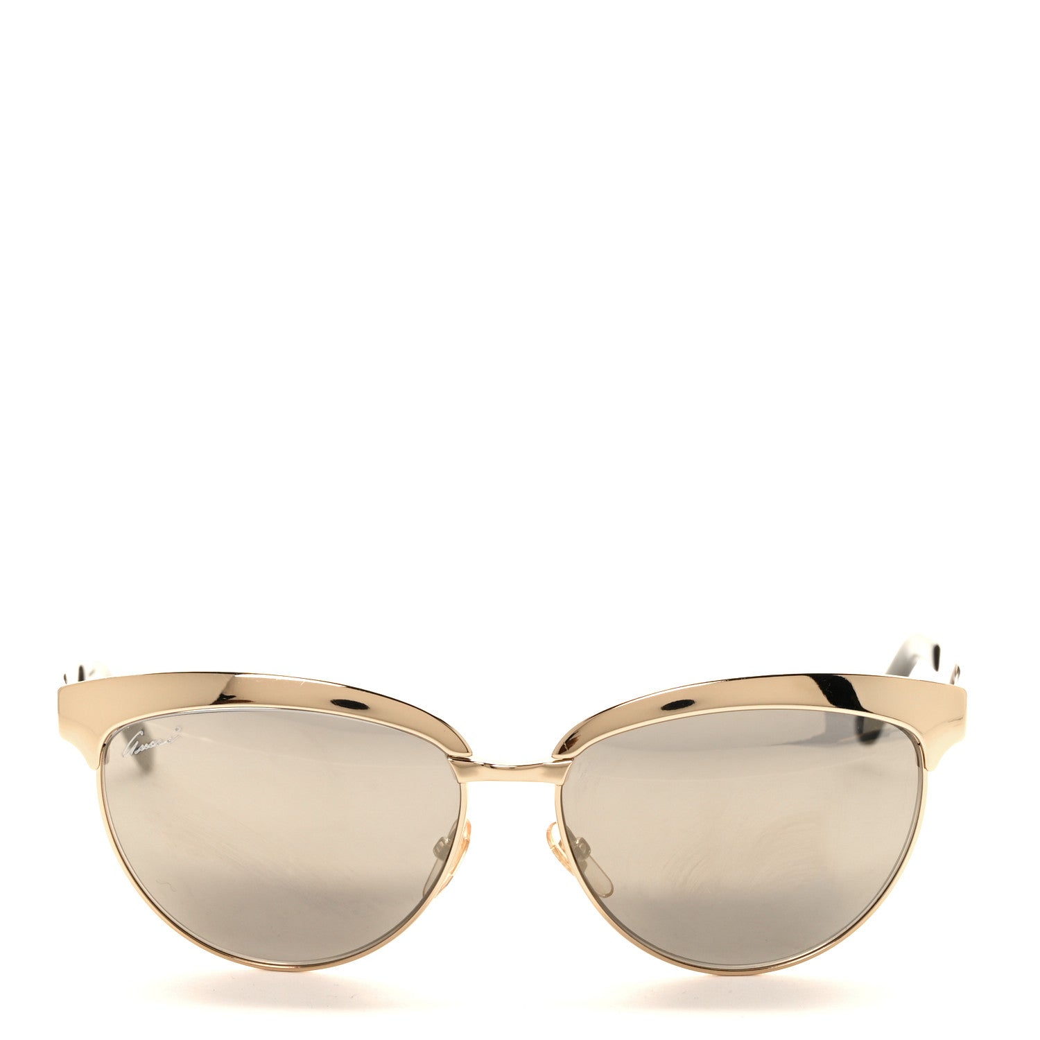 Gucci Metal Round Sunglasses GG4249/S Gold 2 of 6