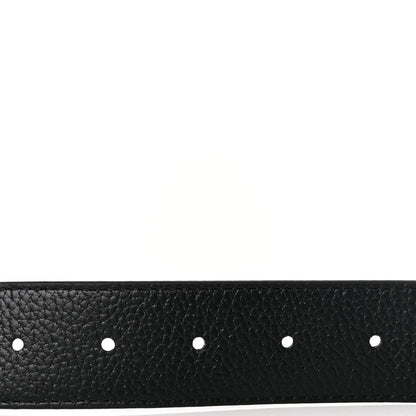 Louis Vuitton Monogram LV Circle 35mm Reversible Belt 80 32 Black 4 of 5