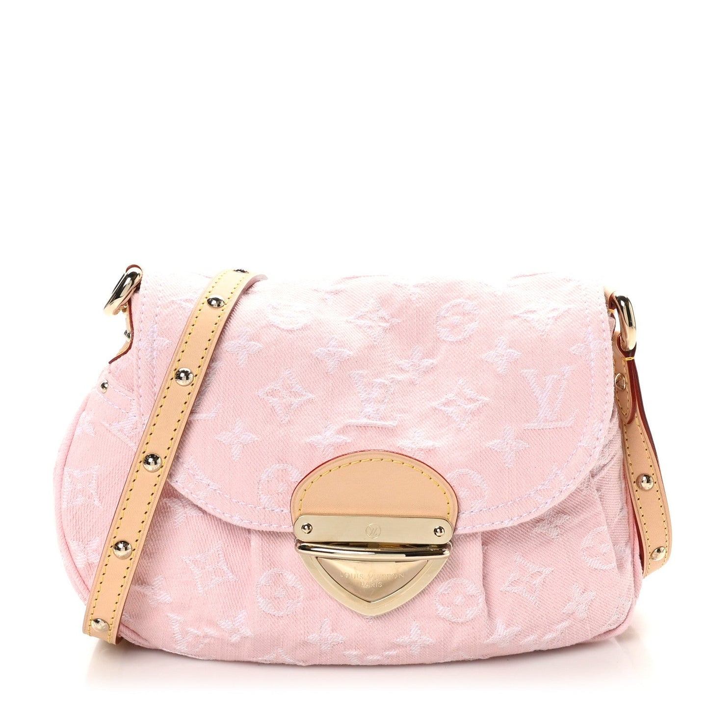 Monogram Denim Sunset Washed Pink