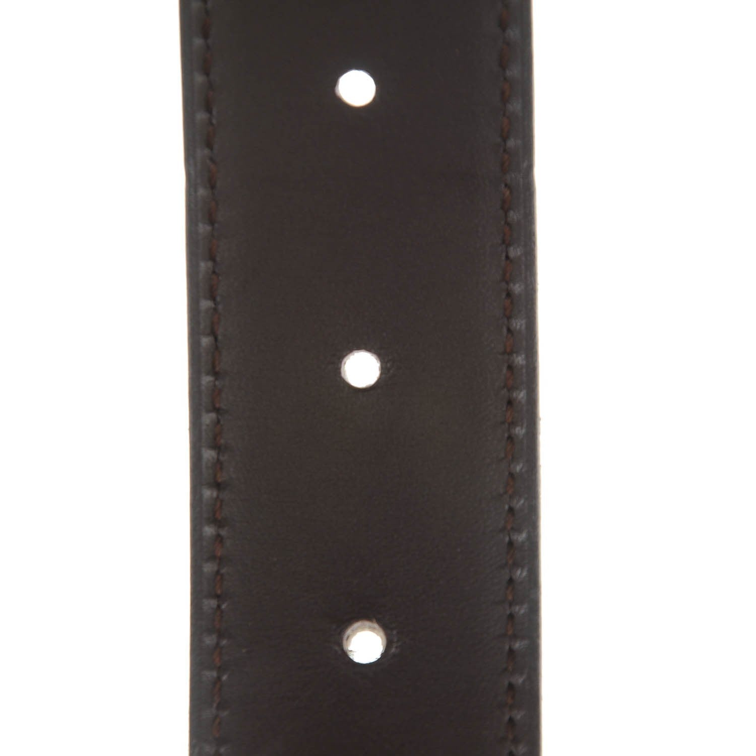 Hermes Box Chamonix 32mm H Belt 90 Black Chocolate 5 of 6