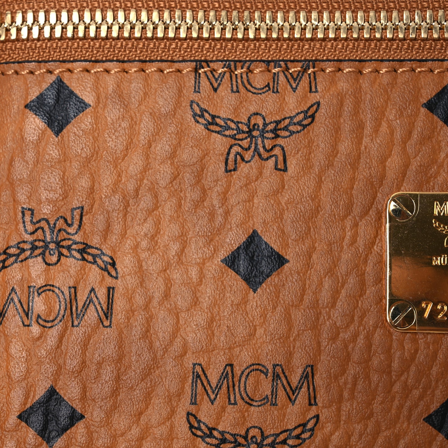 Visetos Rockstar Vanity Case Cognac