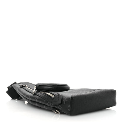 Louis Vuitton Taigarama Duo Slingbag Black 4 of 7