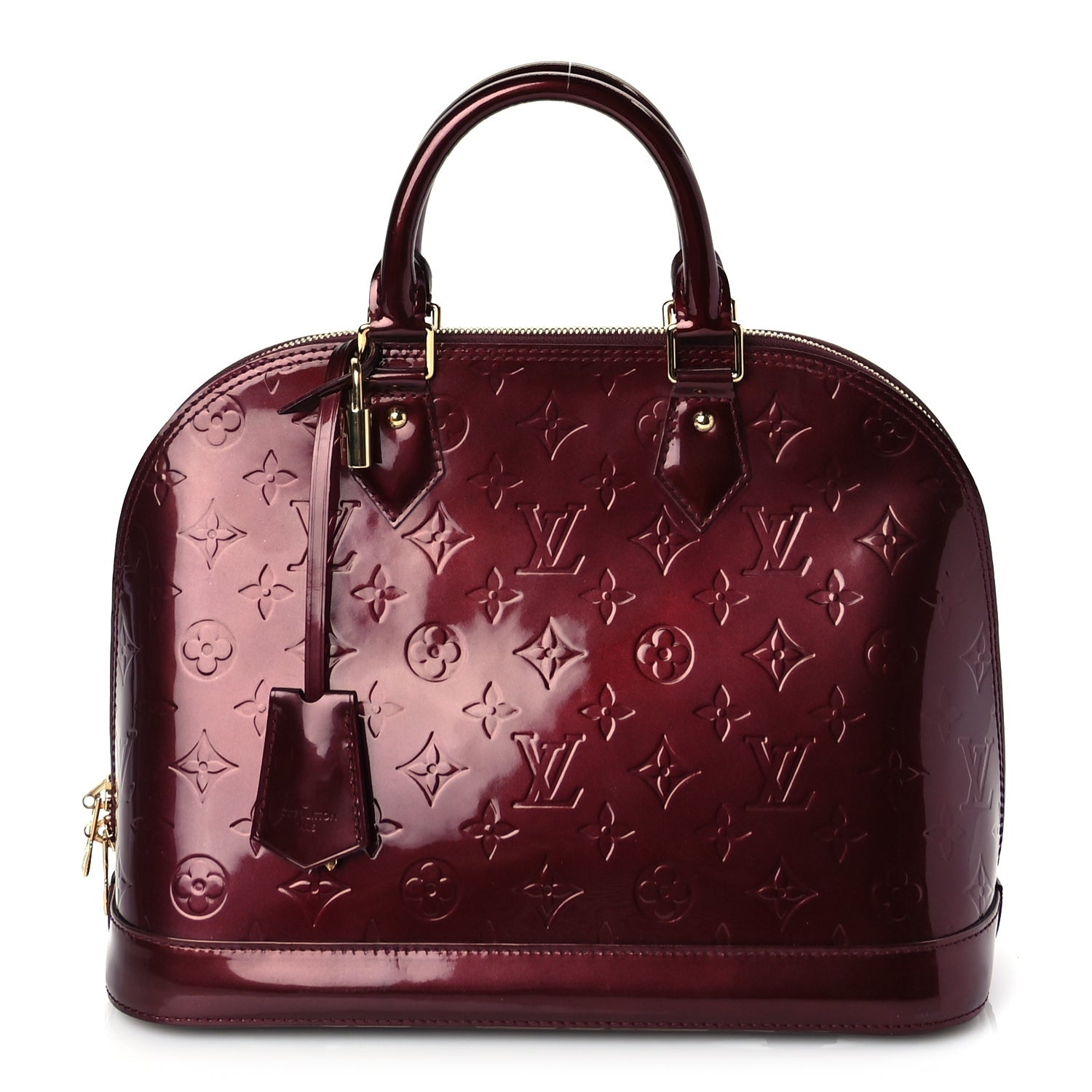 Louis Vuitton Vernis Alma PM Rouge Fauviste 1 of 16