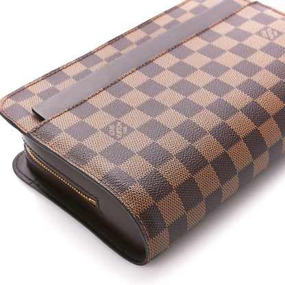 Louis Vuitton Damier Ebene Pochette Saint Louis Clutch 9 of 10