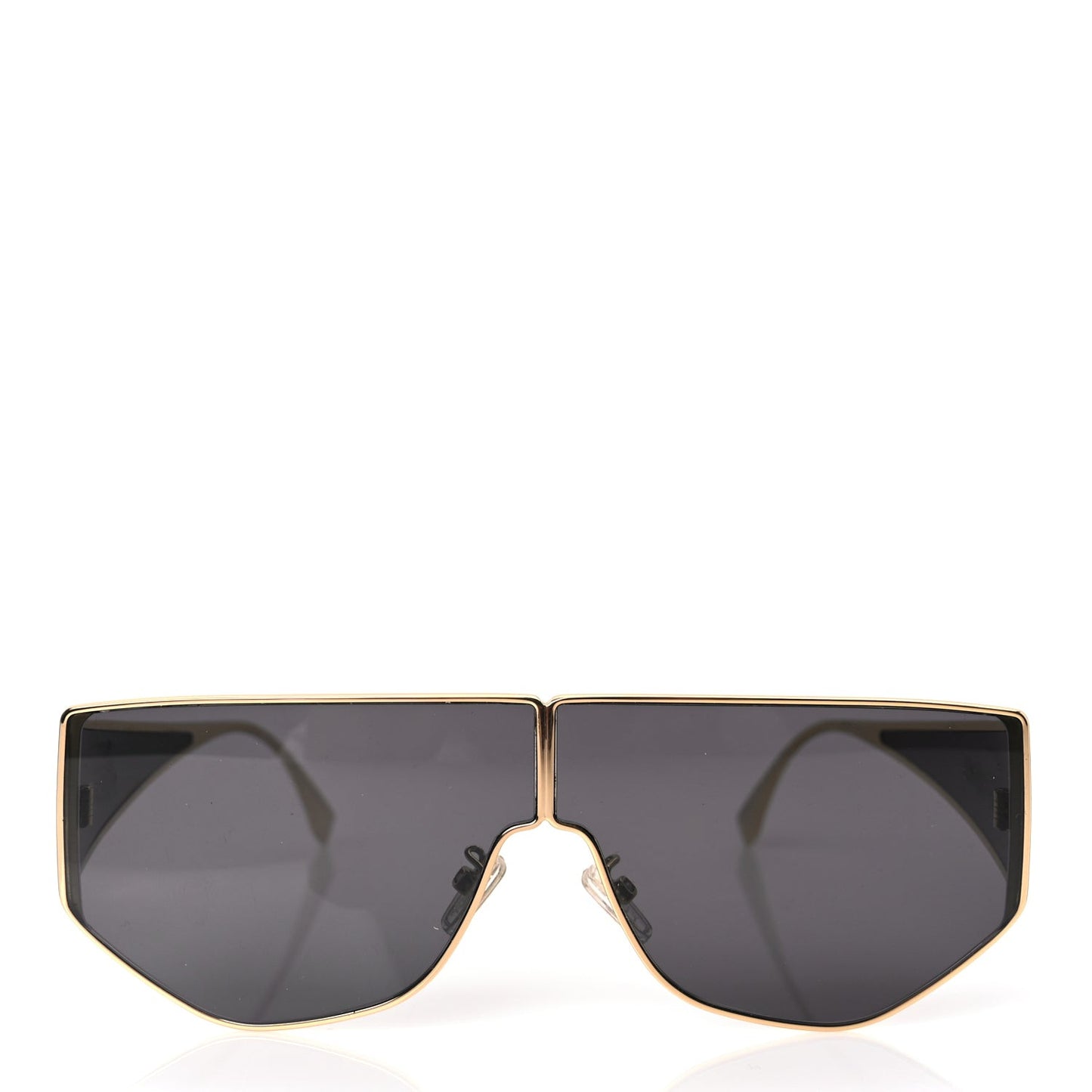Metal Disco Geometric Sunglasses FE 40051/U Gold