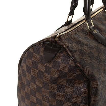 Louis Vuitton Damier Ebene Speedy 35 7 of 10