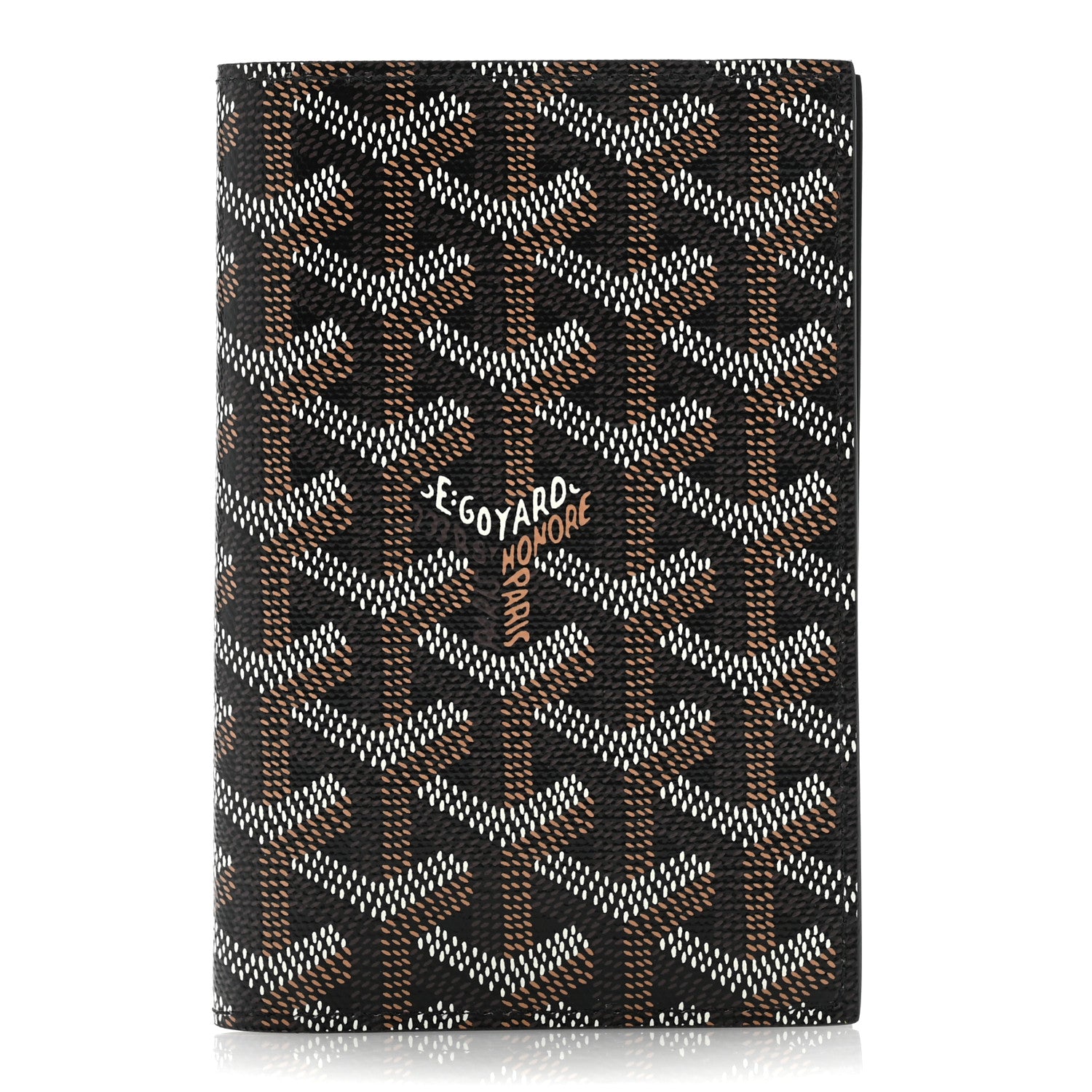 Goyard Goyardine Passport Wallet Black 1 of 7