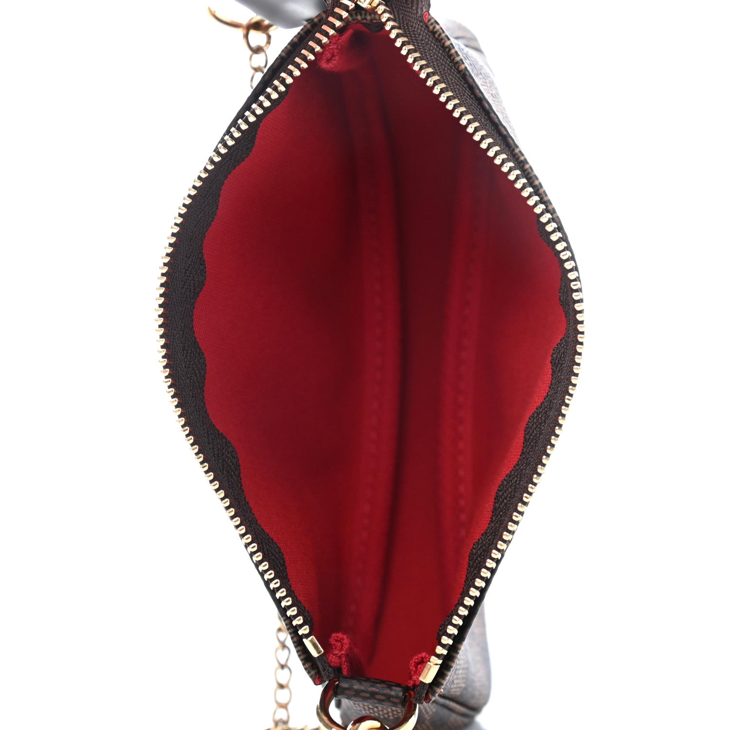 Louis Vuitton Damier Ebene Mini Pochette Accessories 4 of 4