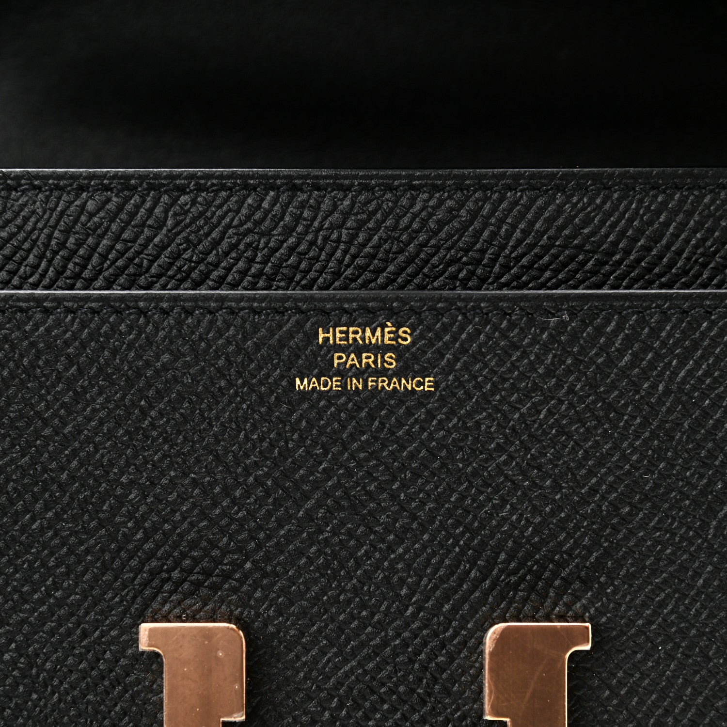 Hermes Epsom Constance Wallet To Go Black 5 of 10